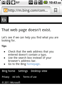 Bing 404 Bing 404