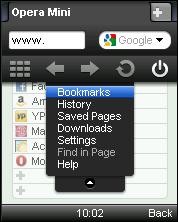 Opera Mini 51 Lite Menu Opera Mini 51 Lite Menu
