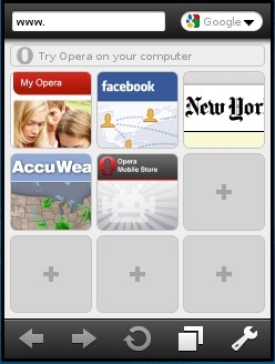  OperaMini With Opera Mobile Store Link