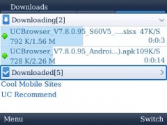 UC Browser for BlackBerry Download Manager 1 UC Browser for BlackBerry Download Manager 1