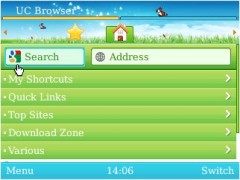 UC Browser for BlackBerry Alternate Theme UC Browser for BlackBerry Alternate Theme