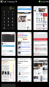 Nokia N9 - Webapps On the Running Apps Homescreen