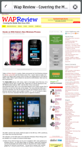Nokia N9 Firefox Mobile - WapReview