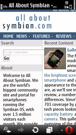 Opera Mini 6.5 Update 1 - All About Symbian Opera Mini 6.5 Update 1 - All About Symbian