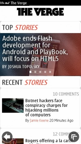 The Verge Mobile