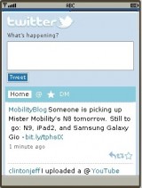 UC Browser 8.0 Java - Twitter