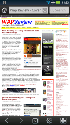 UC Browser 8.0.5 Android Desktop Mode