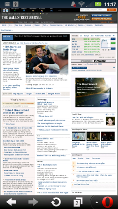 Opera Mini Next Android WSJ Opera Mini Next Android WSJ