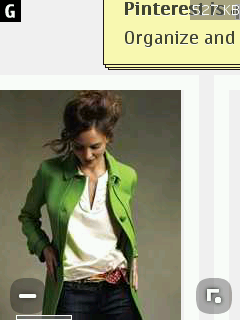 Pinterest  - Nokia S40 Browser