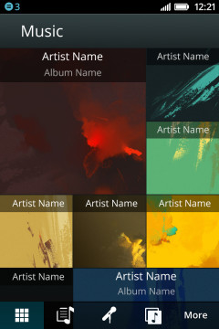Firefox OS Music Player