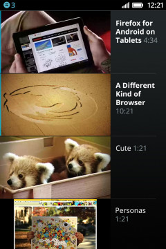 Firefox OS Video Player