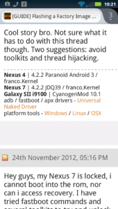 Firefox 19 - XDA Zoomed Way In