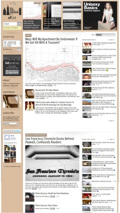 SFist.com in Chrome PC Browser