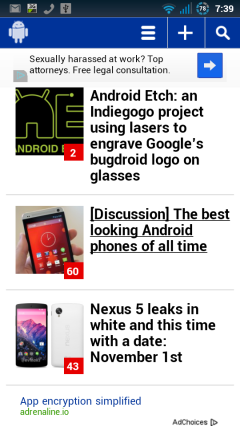 Phandroid Homepage